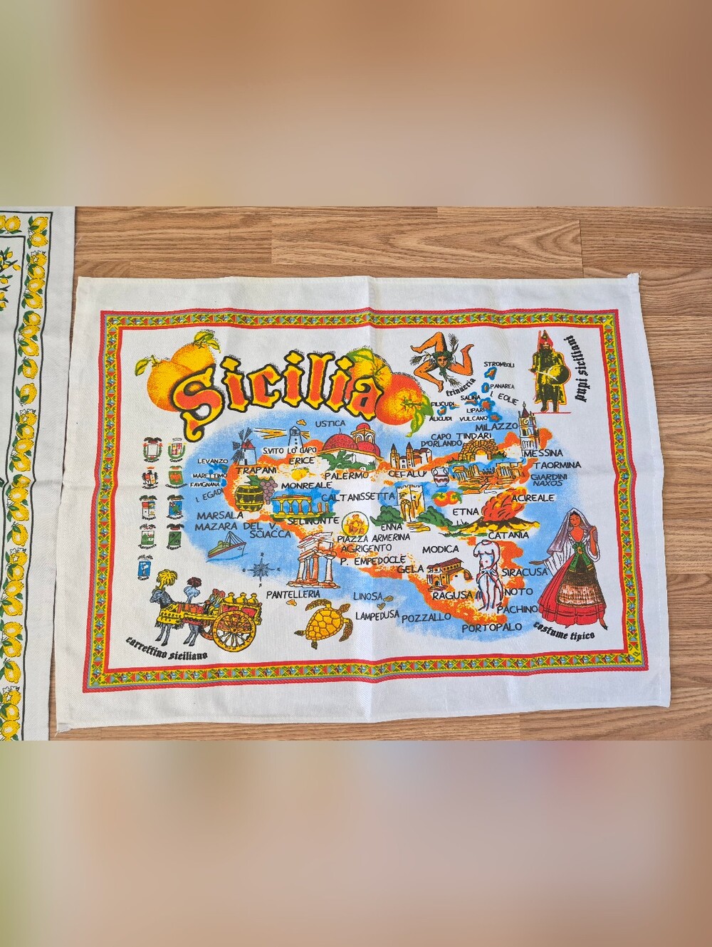 Limoncello and Sicilia Tea Towels - Picture 3 of 7